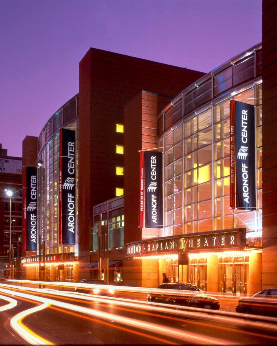 Exterior of Aronoff Center