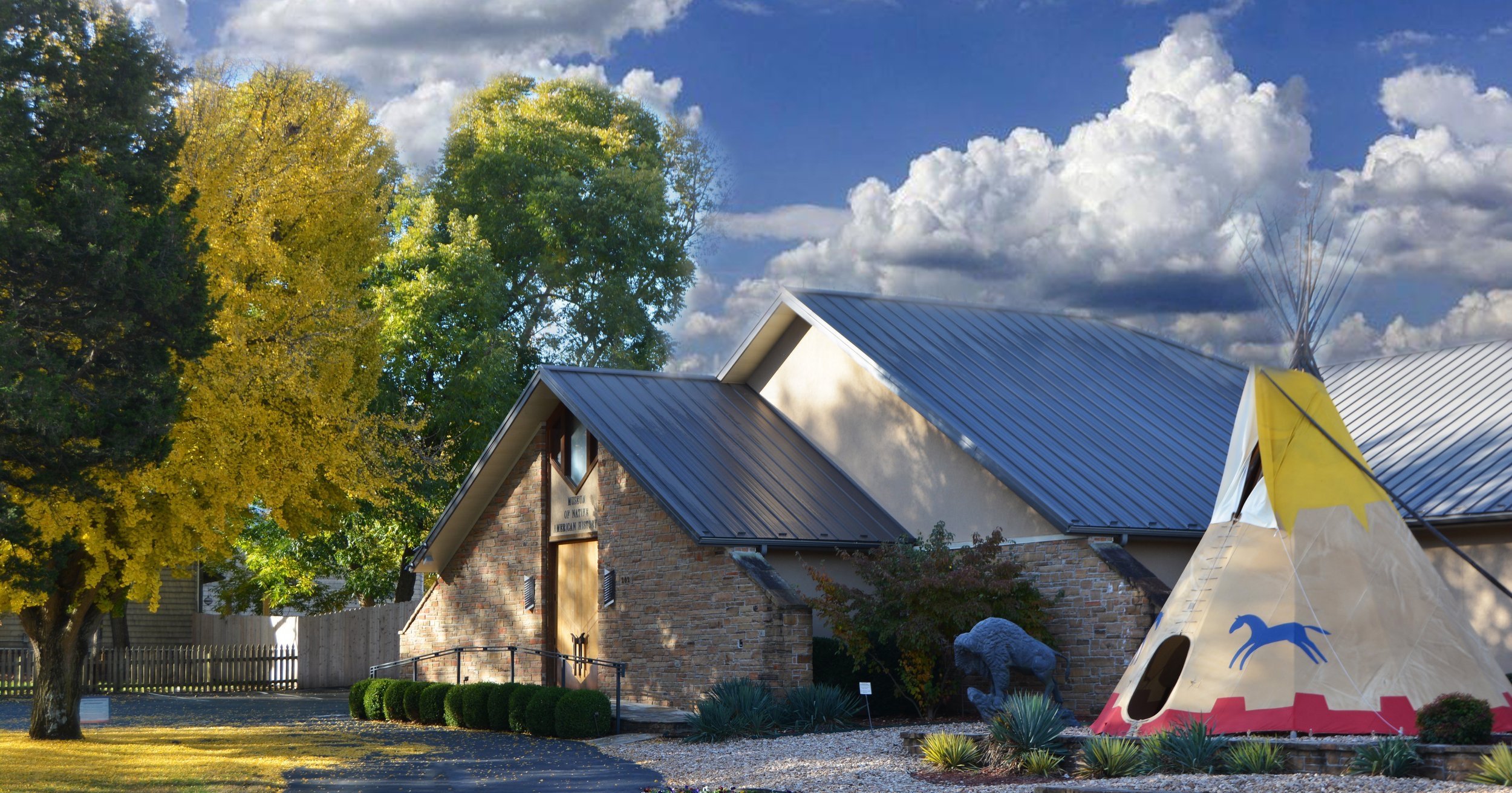 The exterior of Bentonville's Museum of Native American History