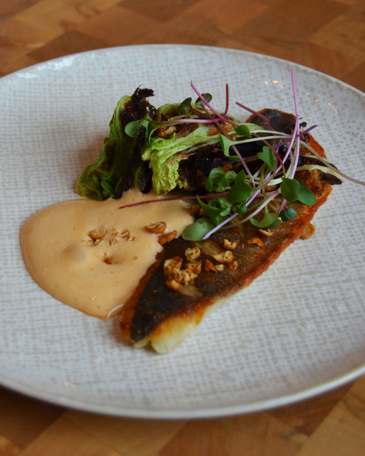 Loup de Mer at Idol Wolf in 21c Museum Hotel St. Louis