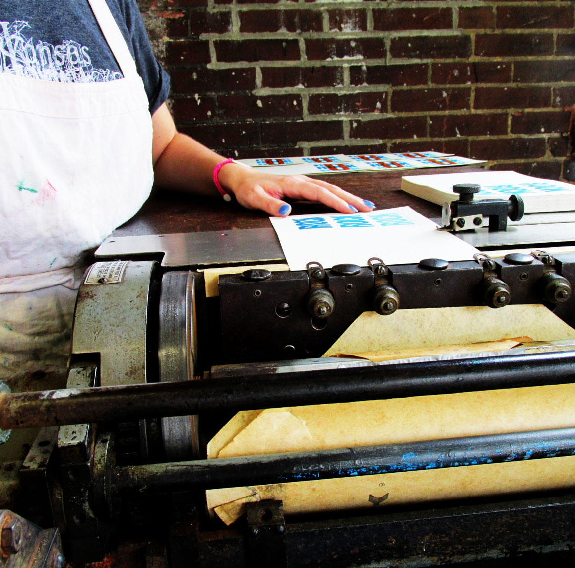Printmaking Workshop with Central Print at 21c St. Louis