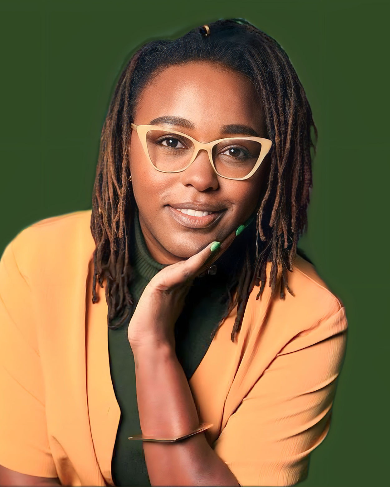 Headshot of artist Moraa Nyaribo