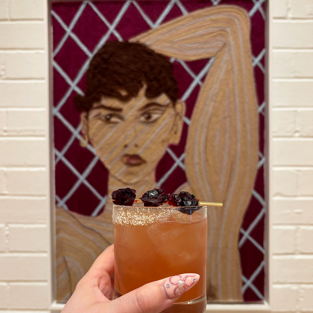 Sip & Tour cocktail at 21c Museum Hotel St. Louis